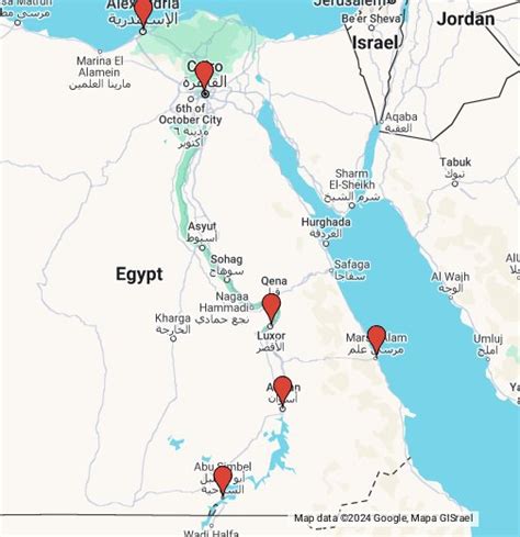 mapa ng egypt|Google Maps.